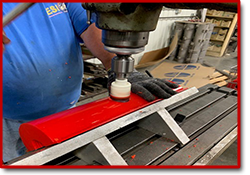 opening urethane cast parts