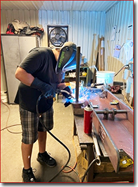 welder in action